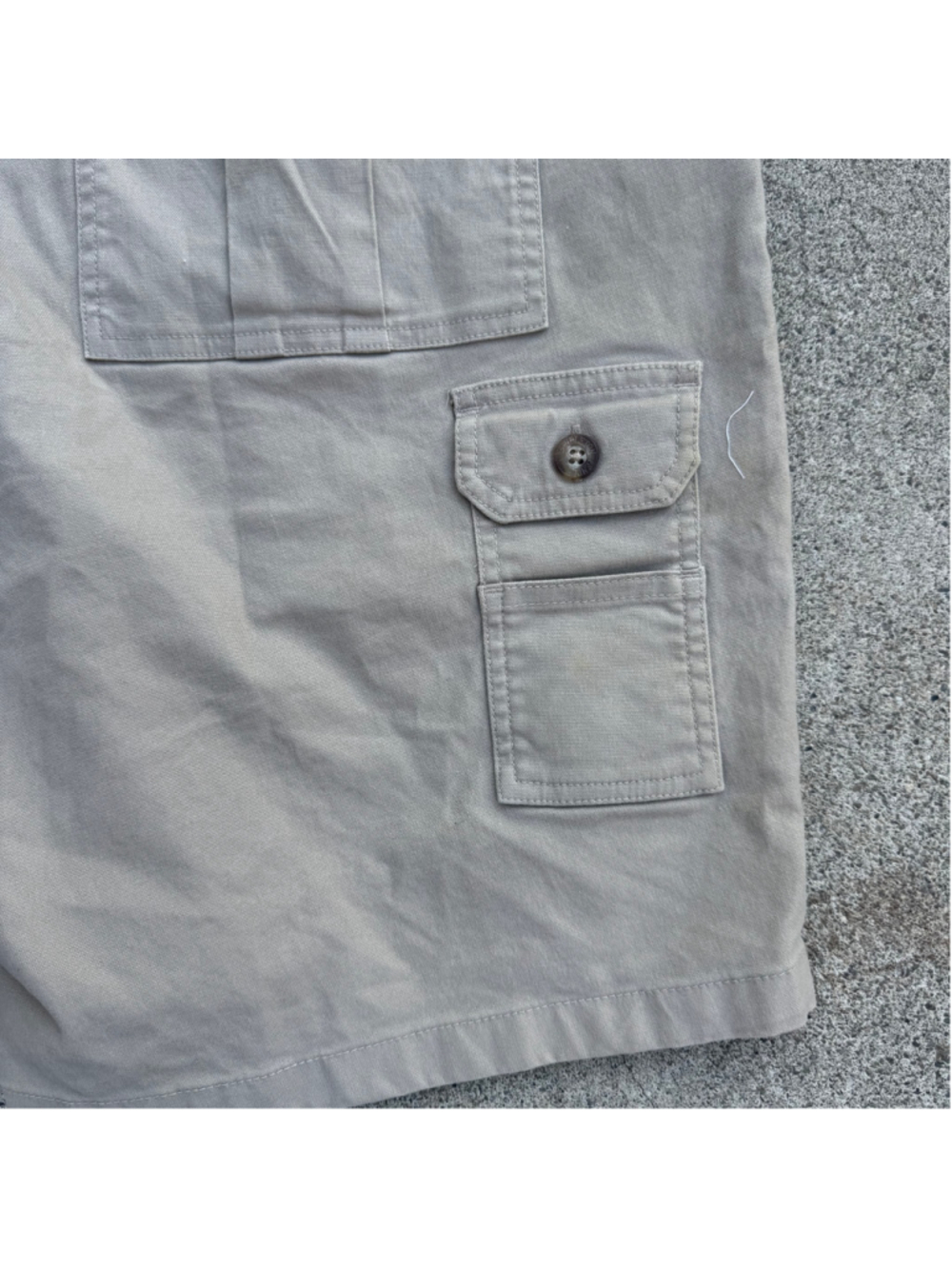 Pendleton Men’s Khaki Cargo Utility Shorts Waist Size 40 - Picture 9 of 10